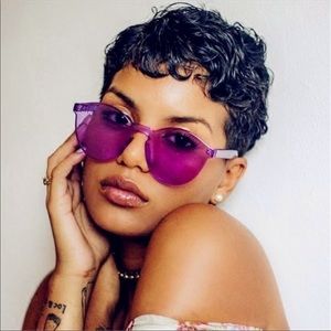 Beautiful sunny sunglasses in different colors.